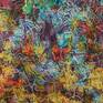 acrylic plaster, acrylic paint on jute canvas.
informal mental landscape