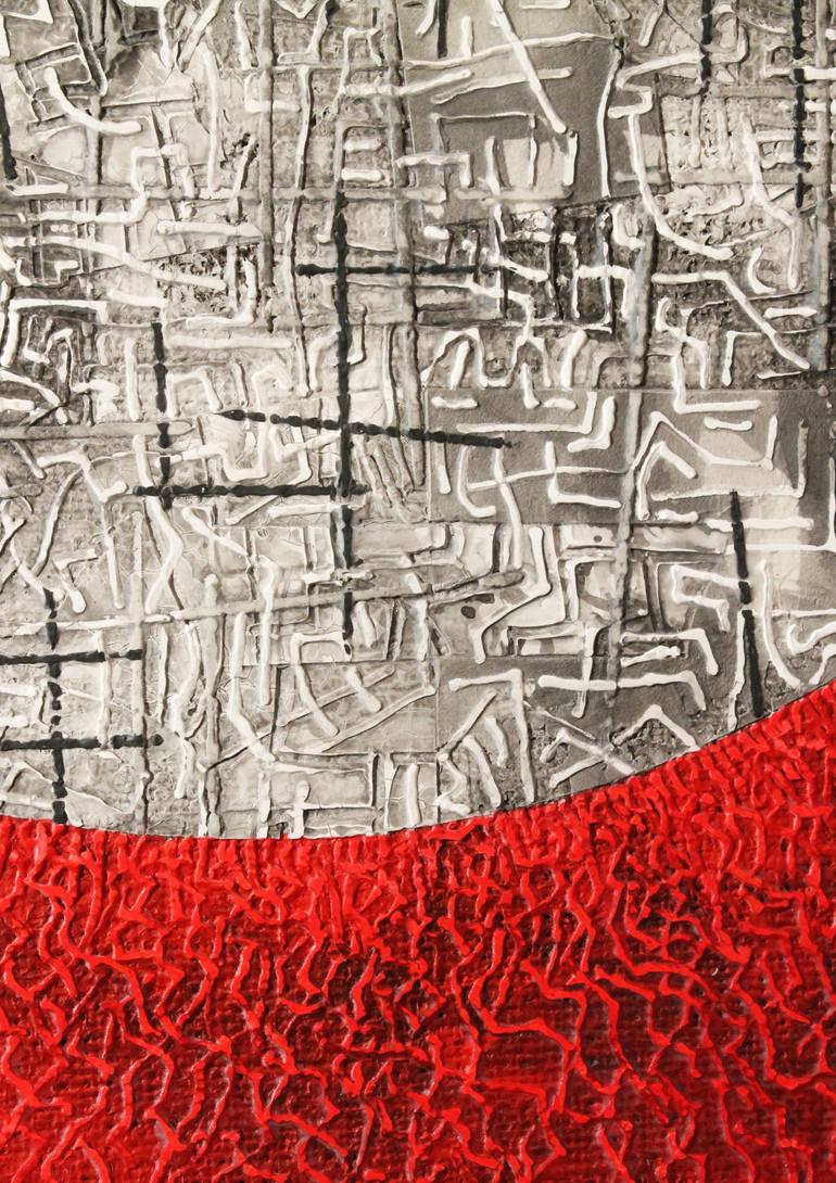 Original Pop Art Abstract Painting by Gian Luigi Delpin