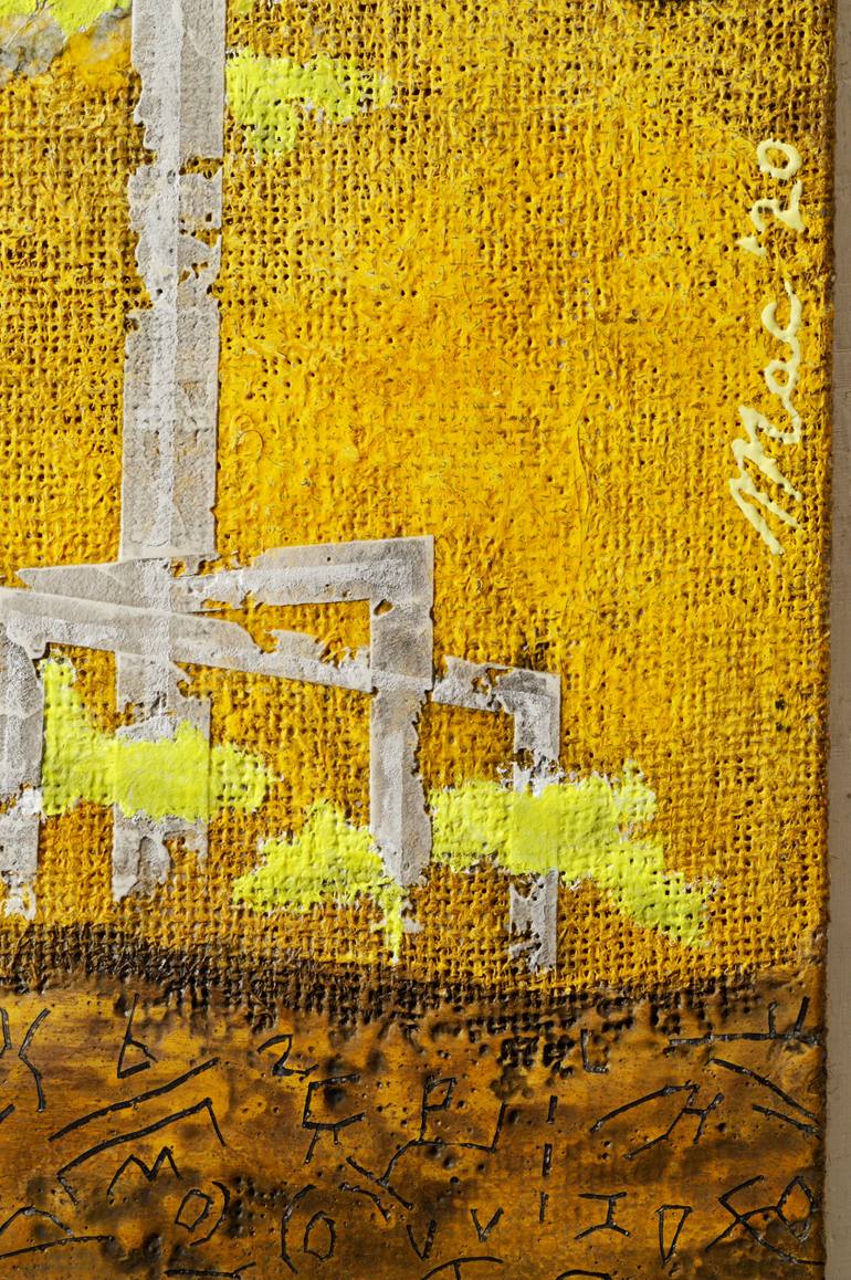 Original Abstract Landscape Painting by Gian Luigi Delpin