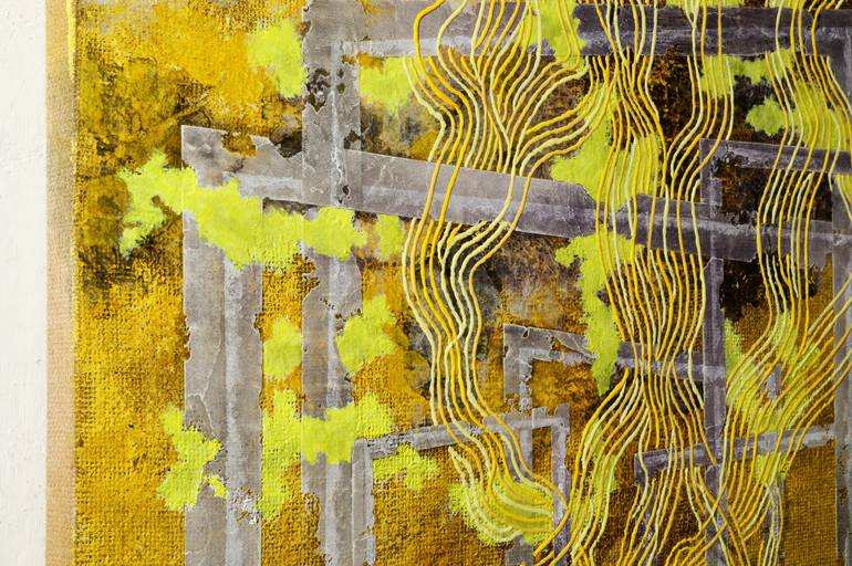 Original Abstract Landscape Painting by Gian Luigi Delpin