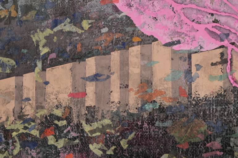 Original Abstract Animal Painting by Gian Luigi Delpin