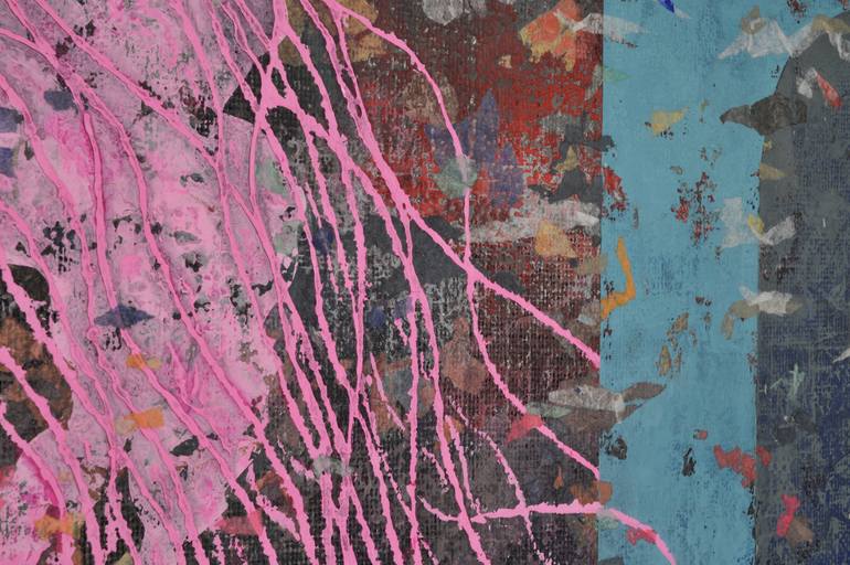 Original Abstract Animal Painting by Gian Luigi Delpin