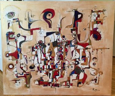 Original Abstract Paintings by Ric Grossman
