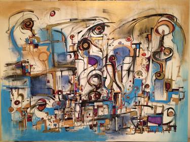 Original Abstract Paintings by Ric Grossman