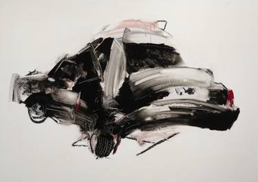 Original Expressionism Abstract Drawings by Min Ahn