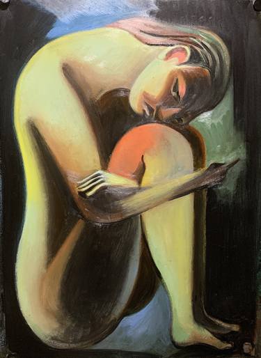 Print of Nude Paintings by Kouhei Hayashi