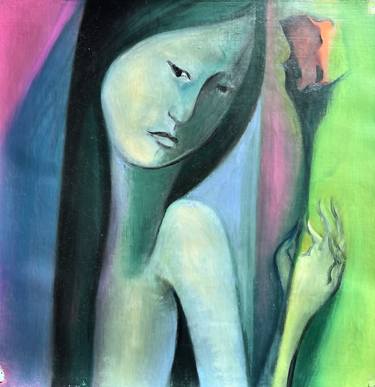 Original Cubism Women Paintings by Kouhei Hayashi