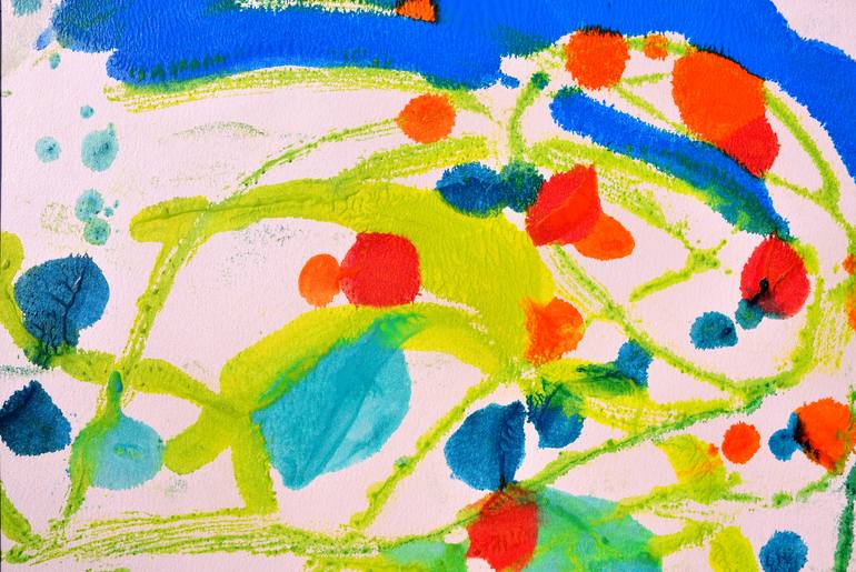 Summer Garden Memories Printmaking by Daniel Hurley Saatchi Art