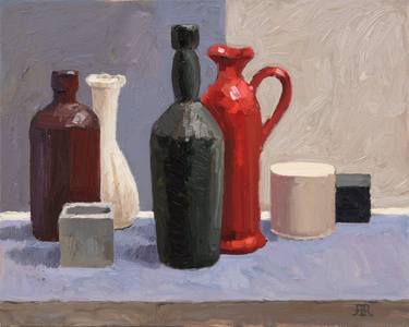 Original Contemporary Still Life Paintings by Andrei Rabodzeenko