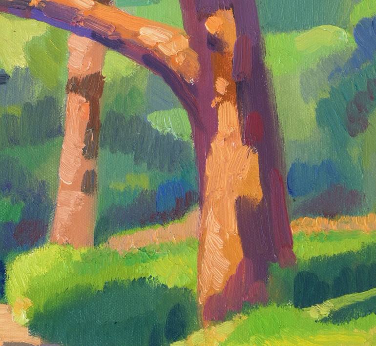 Original Abstract Landscape Painting by Andrei Rabodzeenko