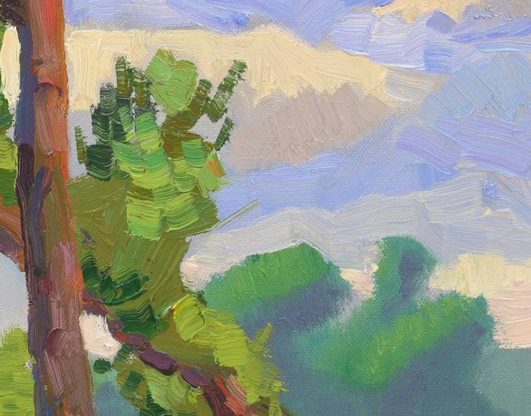 Original Contemporary Landscape Painting by Andrei Rabodzeenko