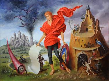Original Fine Art Fantasy Paintings by Andrei Rabodzeenko