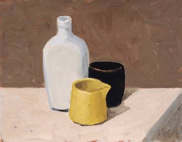 Original Fine Art Still Life Paintings by Andrei Rabodzeenko