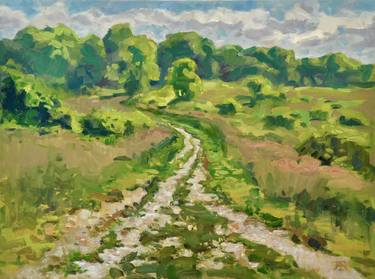 Original Fine Art Landscape Paintings by Andrei Rabodzeenko