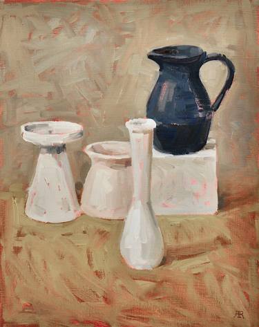 Original Fine Art Still Life Paintings by Andrei Rabodzeenko