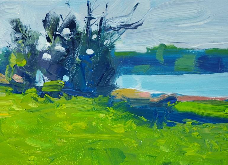 Original Landscape Painting by Andrei Rabodzeenko