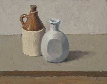 Original Fine Art Still Life Paintings by Andrei Rabodzeenko