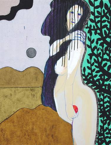 Original Illustration Nude Paintings by mikoto fuku