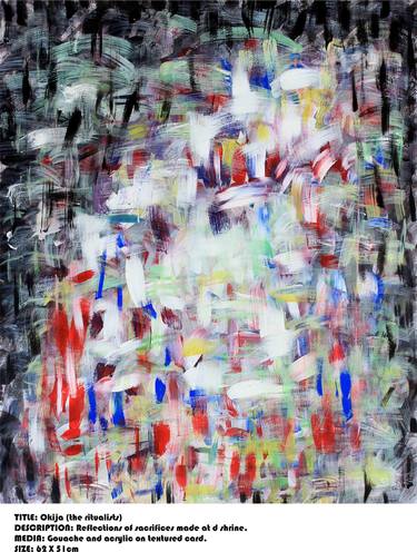 Print of Abstract Expressionism World Culture Paintings by adekunle gafar