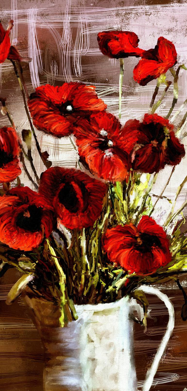 Original Contemporary Floral Digital by James Shepherd
