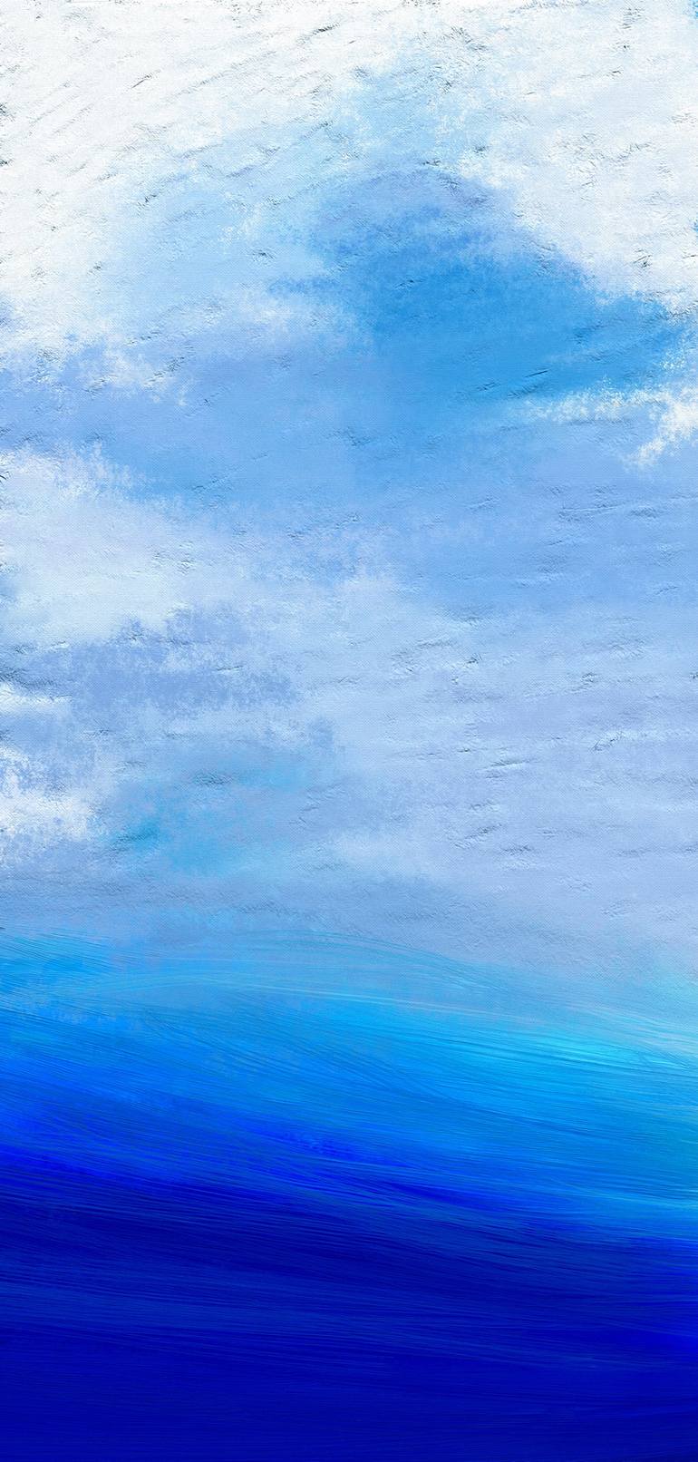 Original Abstract Seascape Digital by James Shepherd