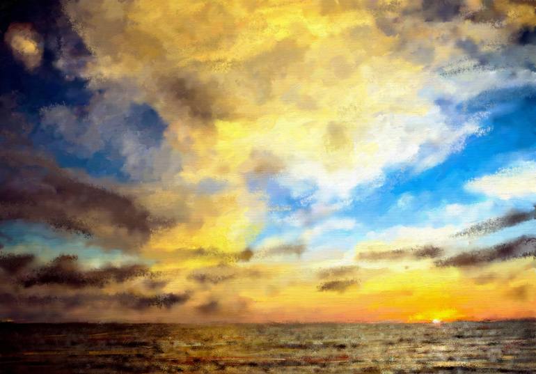 Original Seascape Digital by James Shepherd