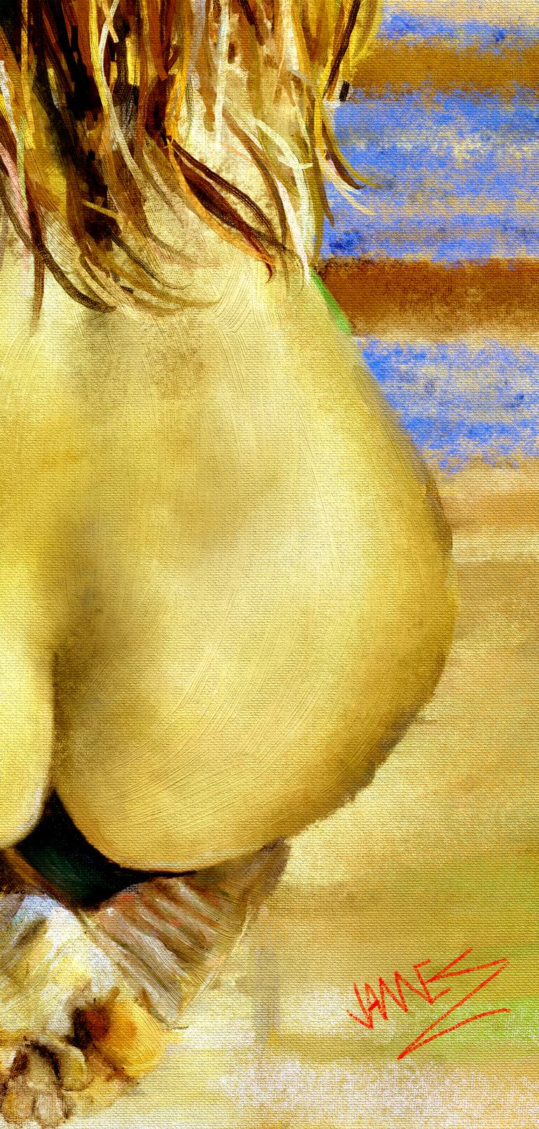 Original Contemporary Nude Digital by James Shepherd