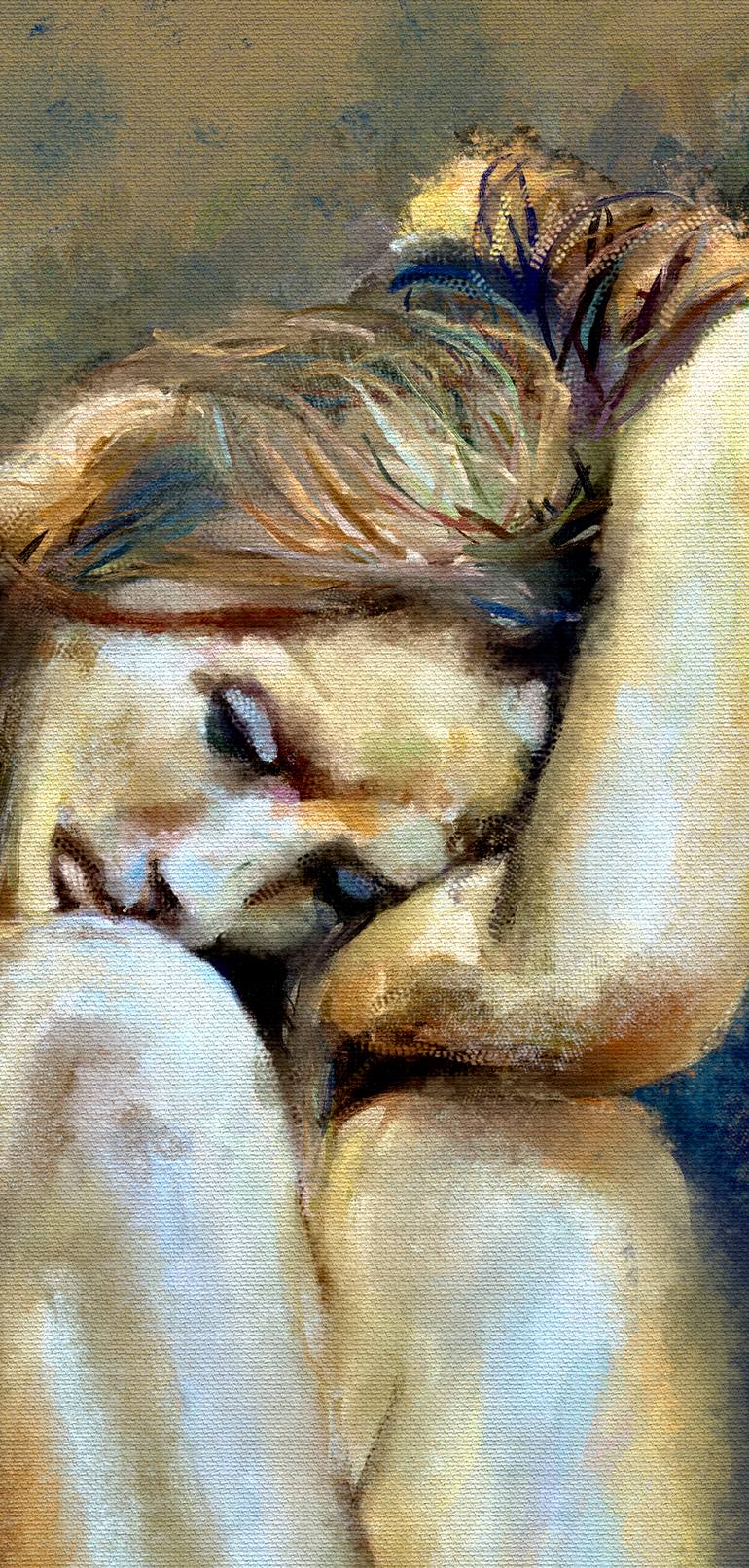 Original Figurative Nude Digital by James Shepherd