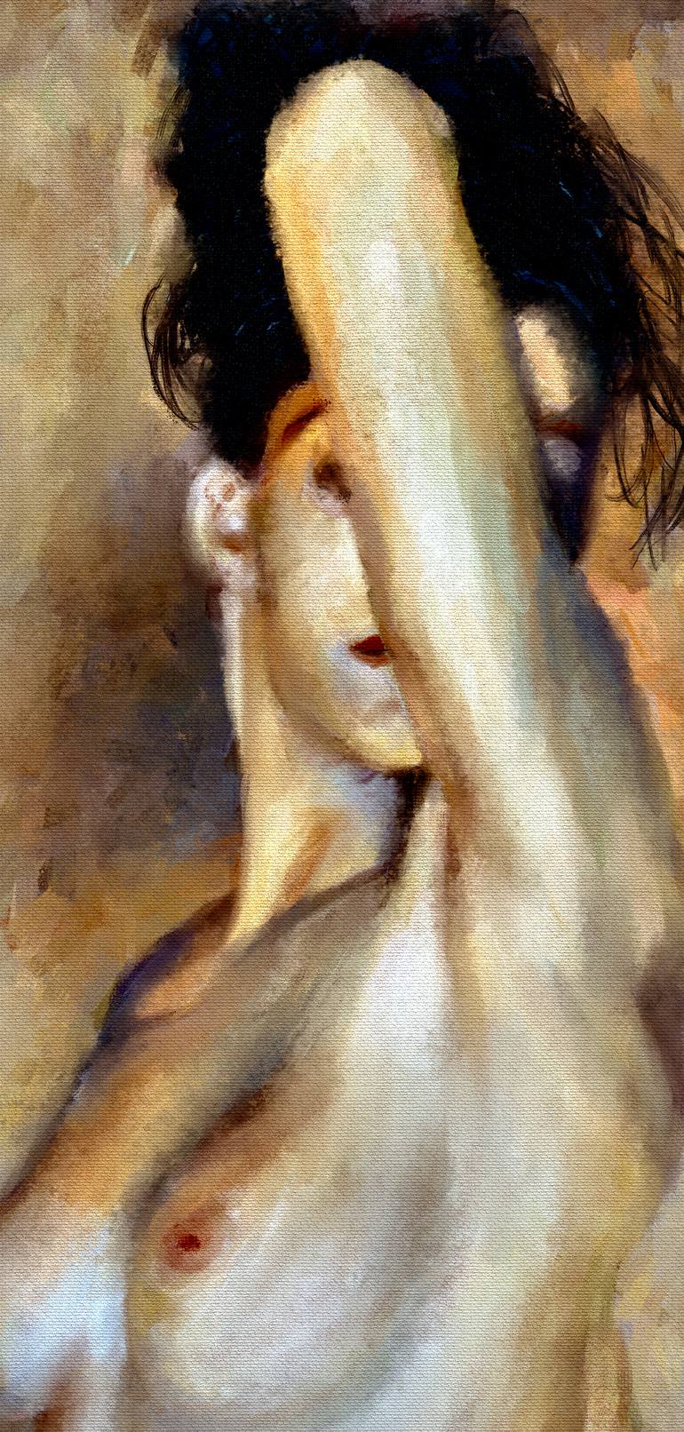 Original Figurative Nude Digital by James Shepherd