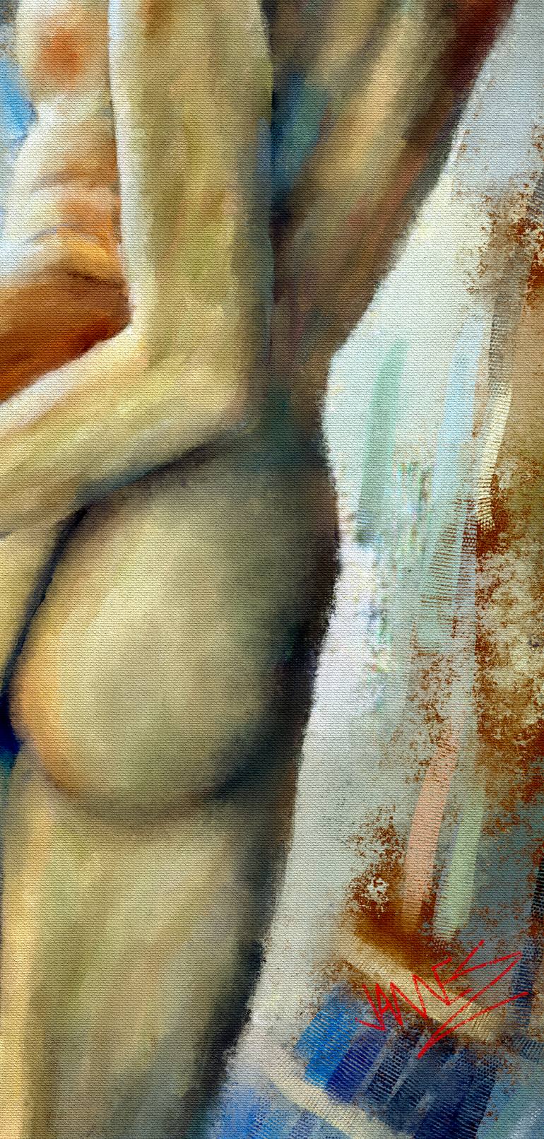 Original Figurative Nude Digital by James Shepherd