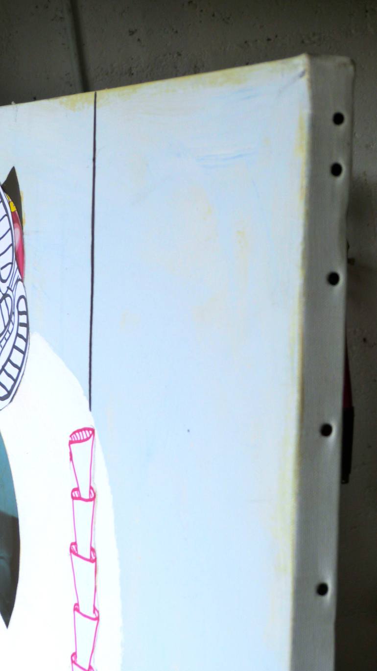 Original Contemporary Portrait Mixed Media by Pascal Marlin