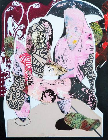 Print of Figurative Fantasy Collage by Pascal Marlin