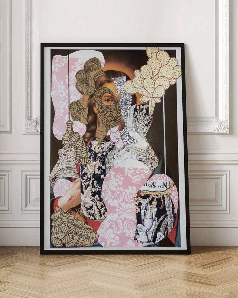 Original Baroque Religion Painting by Pascal Marlin
