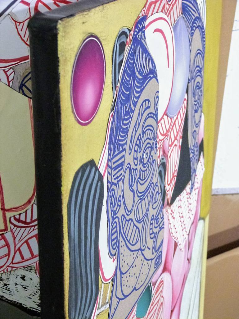 Original Contemporary People Painting by Pascal Marlin