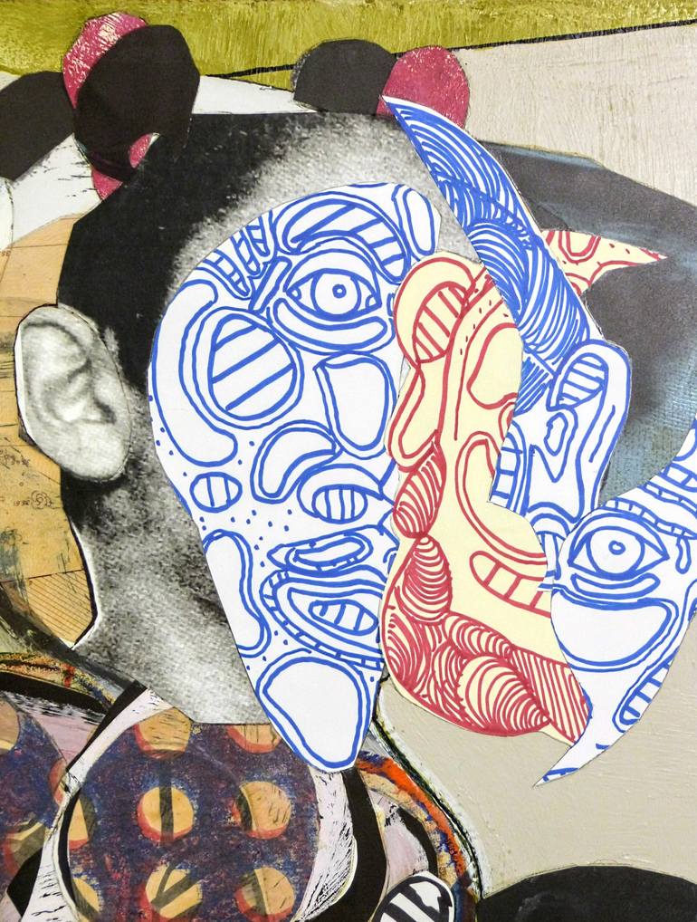 Original Dada Other Collage by Pascal Marlin