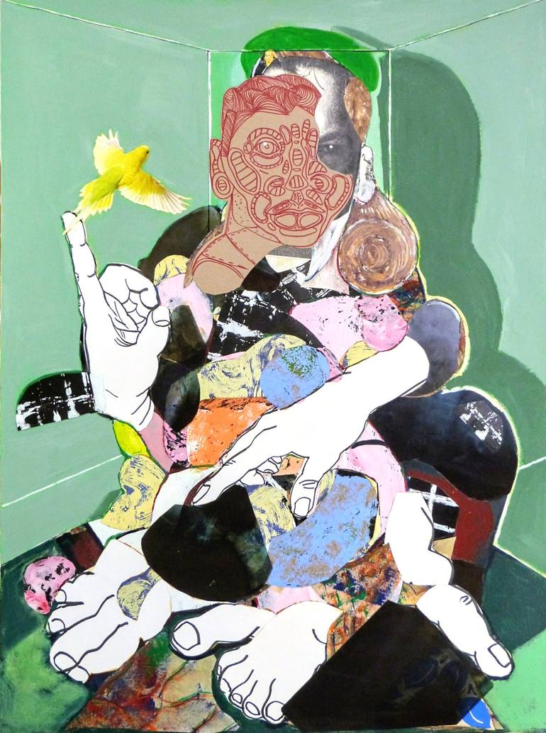 Print of Figurative People Collage by Pascal Marlin