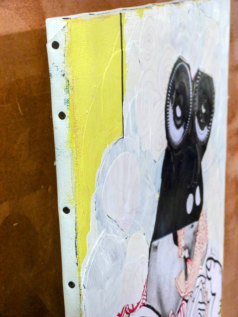 Original Expressionism Children Painting by Pascal Marlin