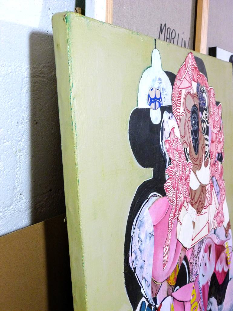 Original Contemporary Family Painting by Pascal Marlin