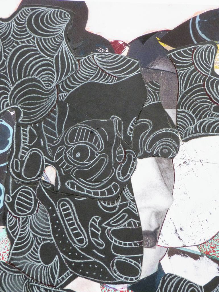 Original Black & White Women Drawing by Pascal Marlin