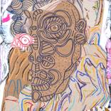 man's face by Pascal Marlin