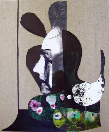 Print of Expressionism Portrait Collage by Pascal Marlin