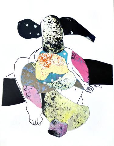 Print of Expressionism People Collage by Pascal Marlin