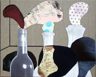 Original Expressionism Food & Drink Collage by Pascal Marlin