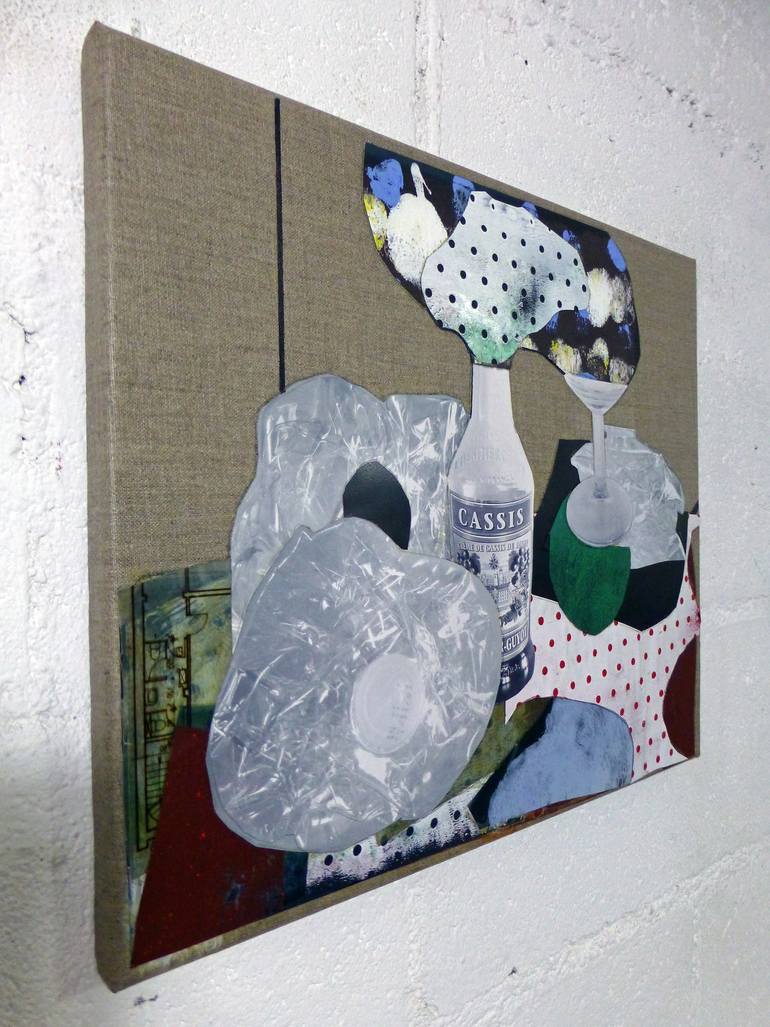 Original Expressionism Food & Drink Collage by Pascal Marlin