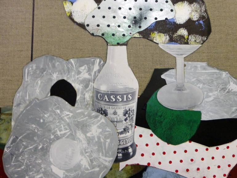 Original Expressionism Food & Drink Collage by Pascal Marlin