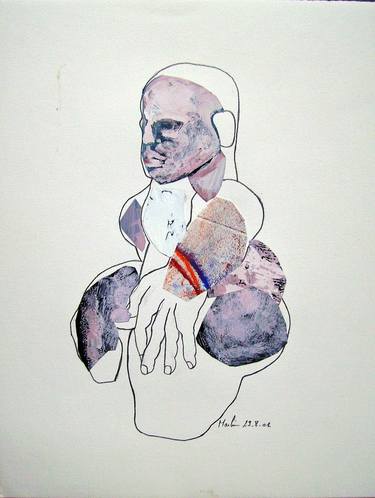 Print of Expressionism People Drawings by Pascal Marlin