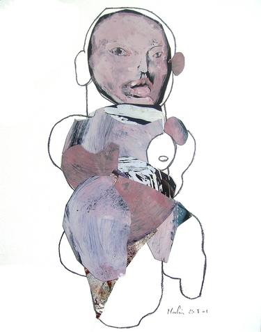 Print of Expressionism People Drawings by Pascal Marlin