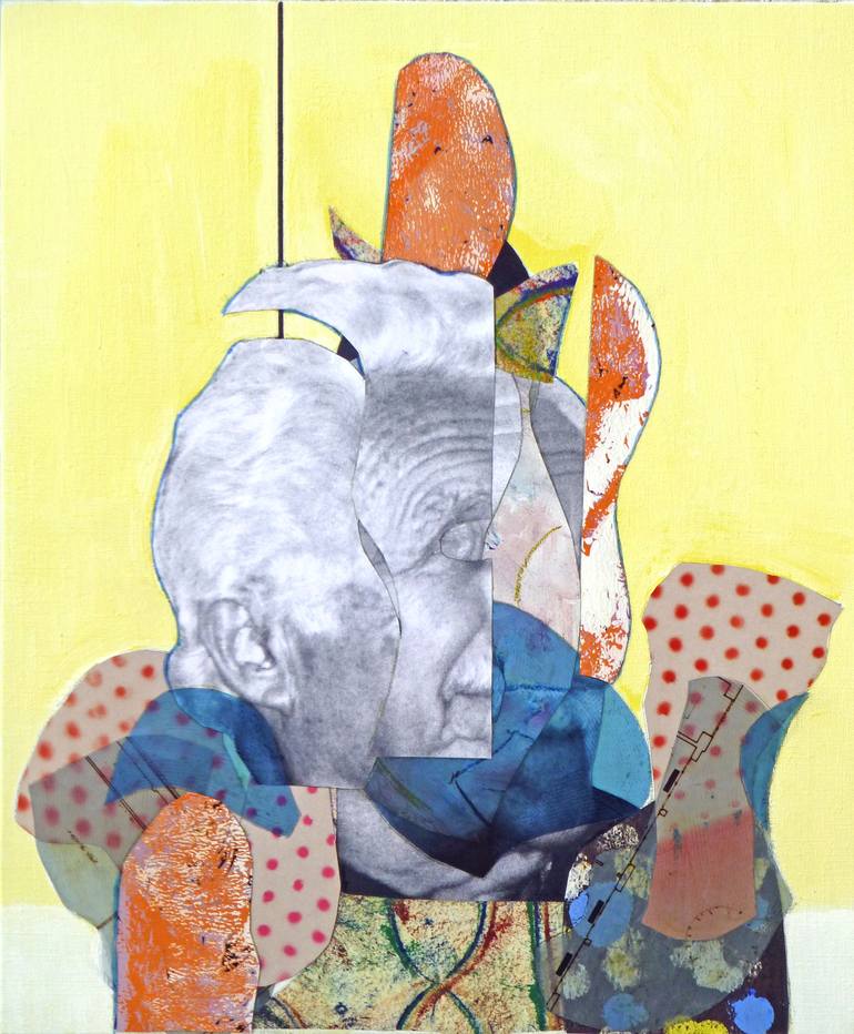 Print of Expressionism Men Collage by Pascal Marlin
