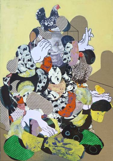 Print of Pop Art People Collage by Pascal Marlin