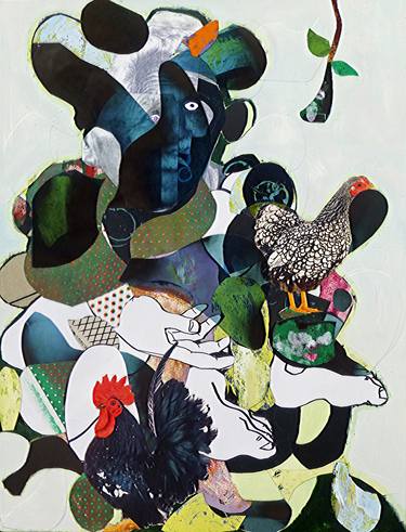 Print of Expressionism Nature Collage by Pascal Marlin